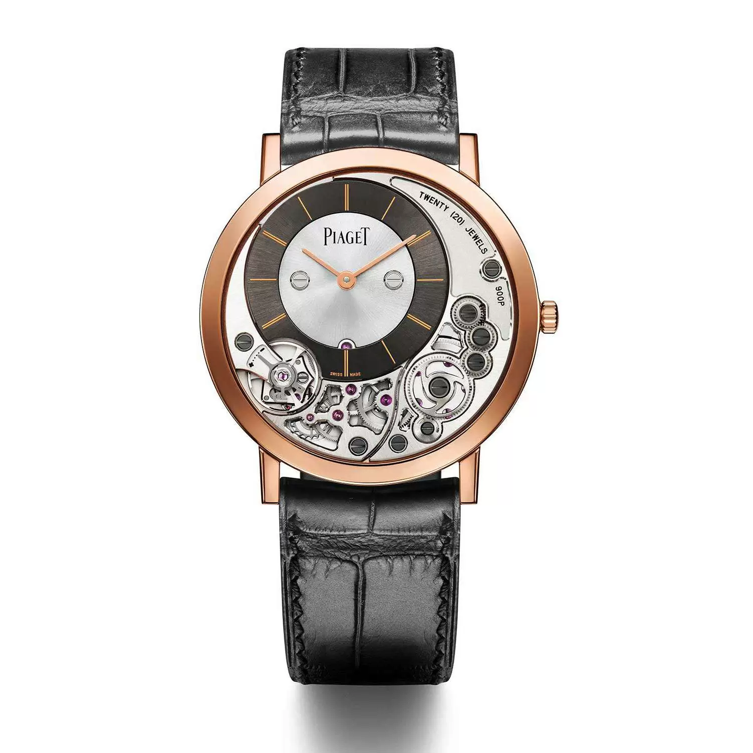 Piaget Altiplano 5GS2542 35mm Rose gold and 18k rose gold Skeletonized