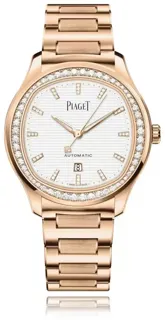 Piaget Polo 1073006 18k rose gold White