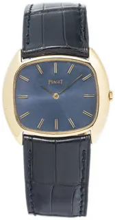 Piaget 9582 18k yellow gold Blue