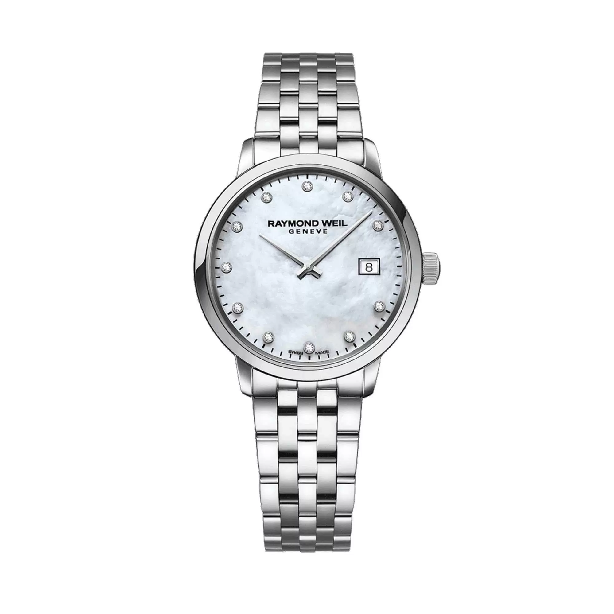 Raymond Weil Toccata 1049834 25mm Stainless steel White