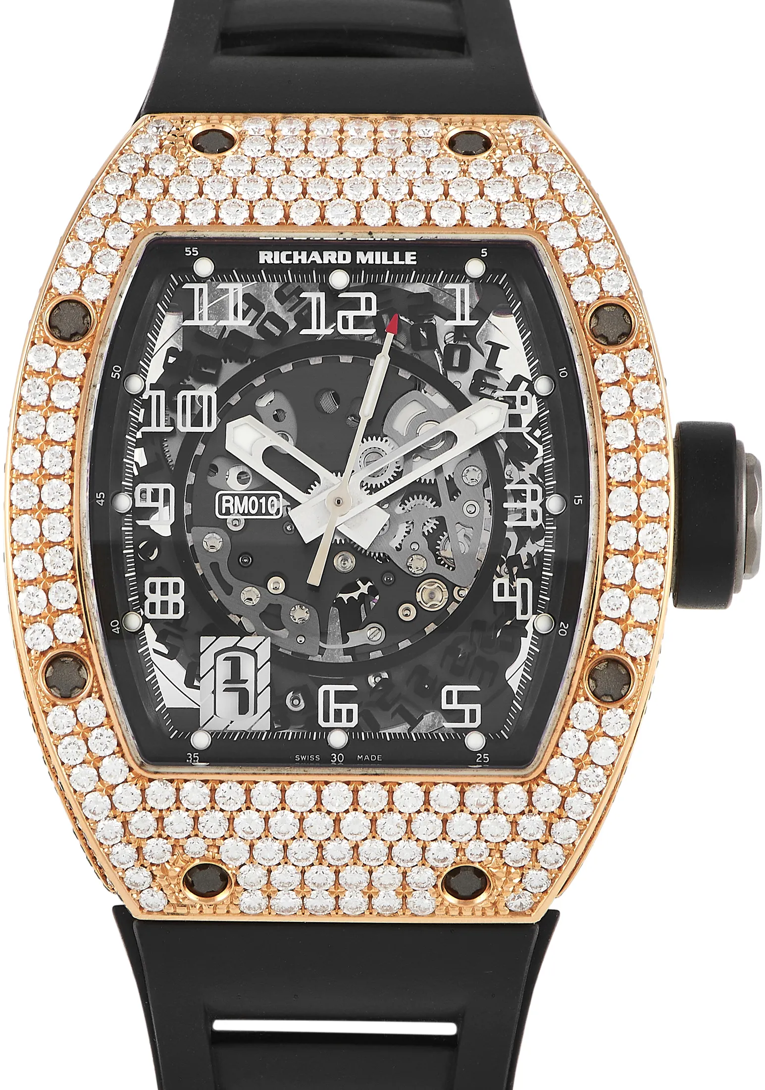 Richard Mille RM 010 RM010 AI RG 49mm Rose gold and 18k rose gold Skeletonized