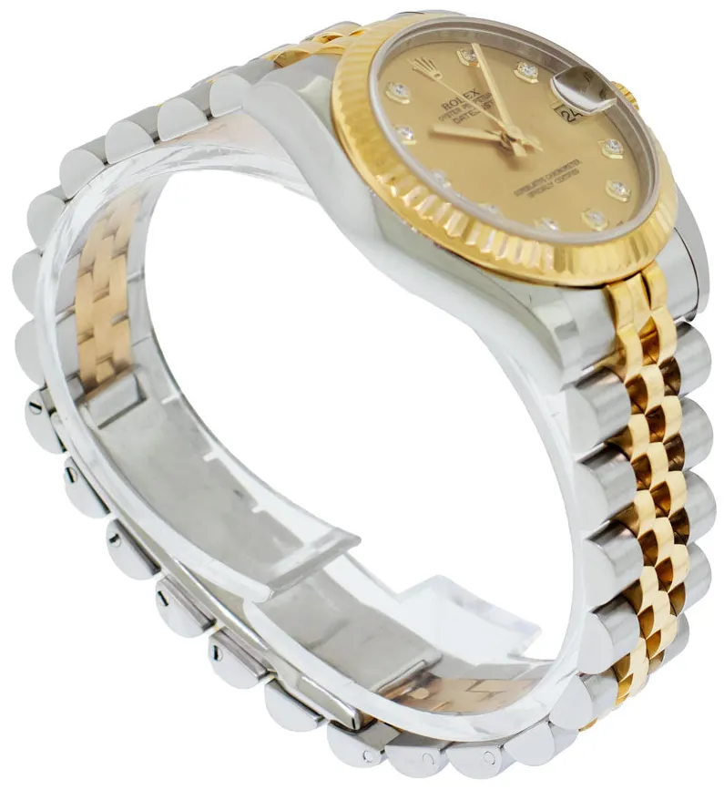 Rolex Datejust 31 178273 31mm Yellow gold and Stainless steel and 18k yellow gold Champagne Diamond Dial 5