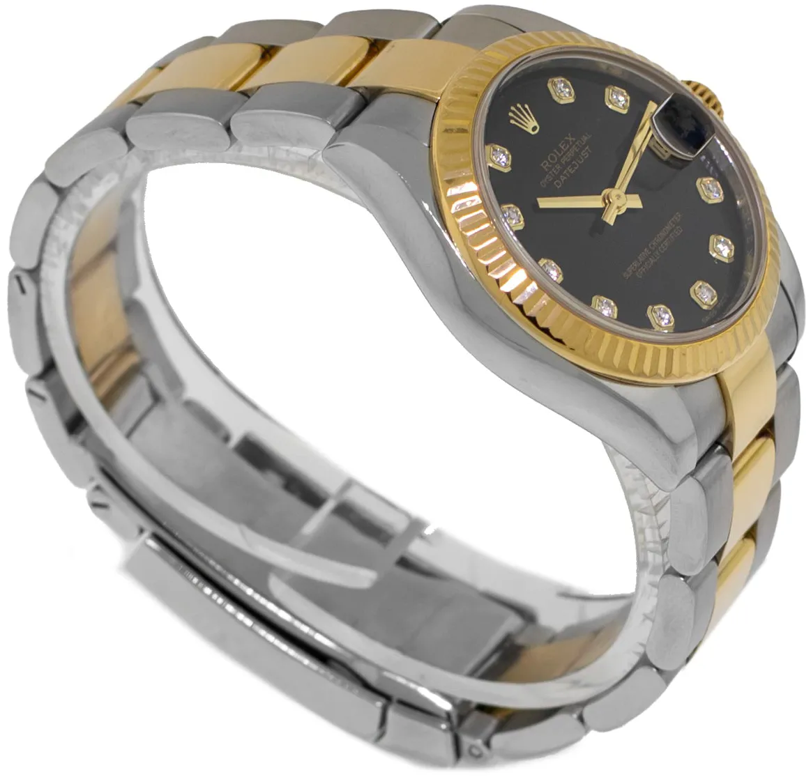 Rolex Datejust 31 178273 31mm Yellow gold and Stainless steel and 18k yellow gold Black 5