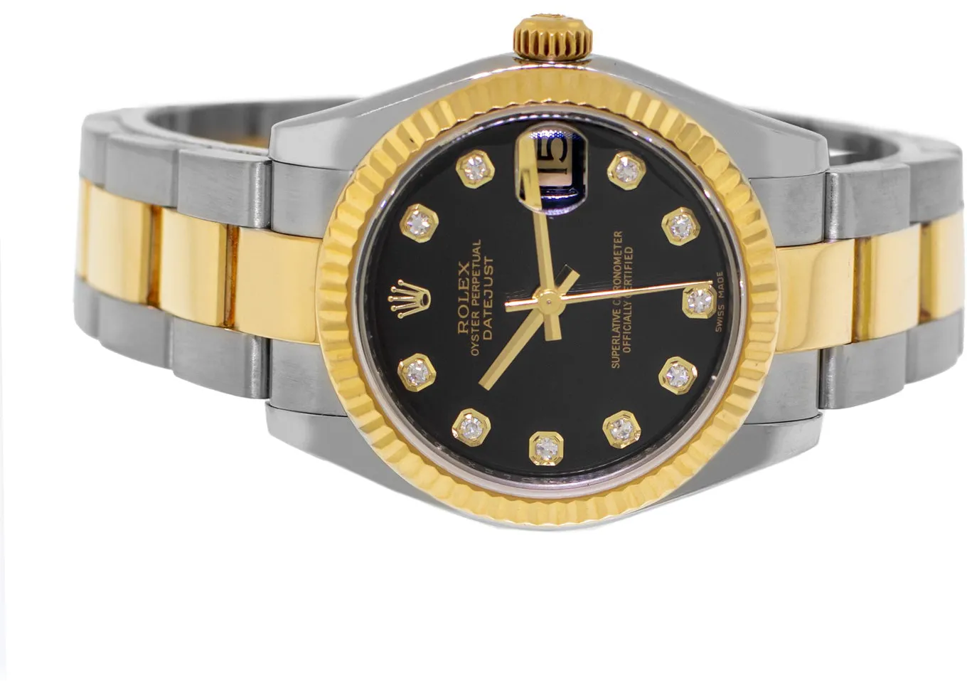 Rolex Datejust 31 178273 31mm Yellow gold and Stainless steel and 18k yellow gold Black 6