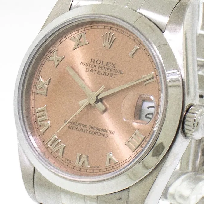 Rolex Datejust 31 68240 31mm Stainless steel Salmon