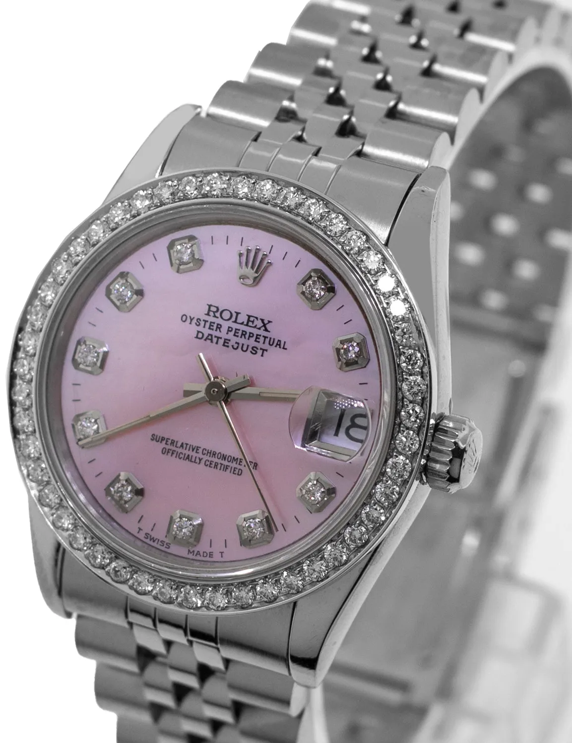 Rolex Datejust 31 68240 31mm Stainless steel Diamond