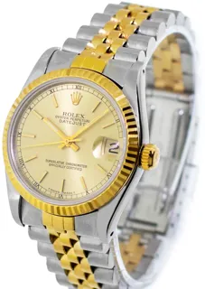 Rolex Datejust 31 68273 Stainless steel and 18k yellow gold Champagne