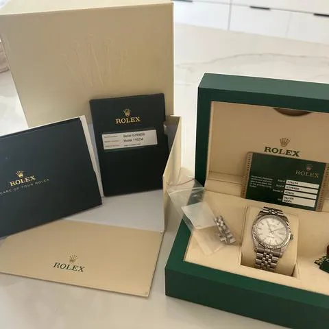 Rolex Datejust 36 116234 36mm Yellow gold and Stainless steel Silver