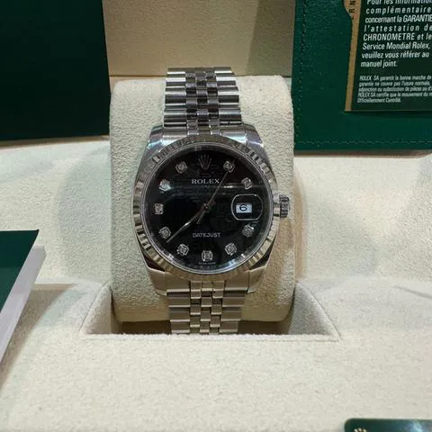 Rolex Datejust 36 116234 36mm Stainless steel Black