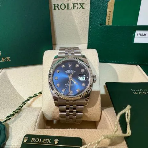 Rolex Datejust 36 116234 36mm Stainless steel Blue