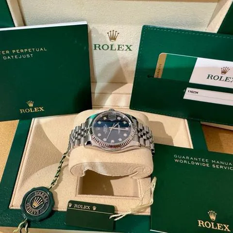 Rolex Datejust 36 116234 36mm Stainless steel Blue 1