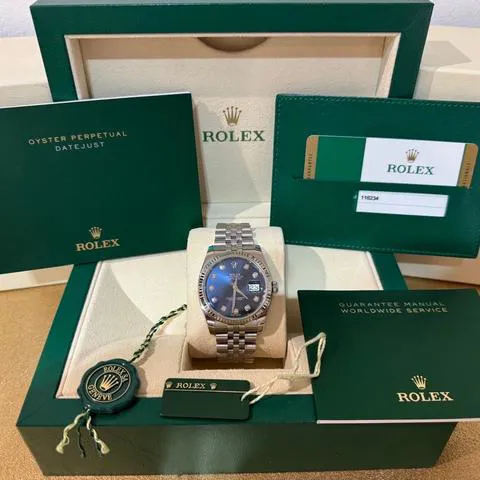 Rolex Datejust 36 116234 36mm Stainless steel Blue 2