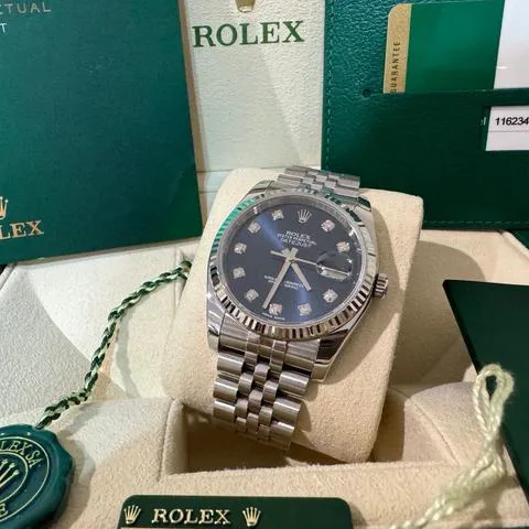 Rolex Datejust 36 116234 36mm Stainless steel Blue 7