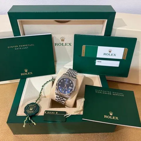 Rolex Datejust 36 116234 36mm Stainless steel Blue 11