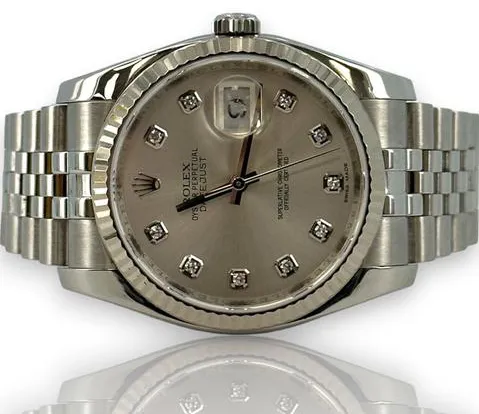 Rolex Datejust 36 116234 36mm Stainless steel Silver