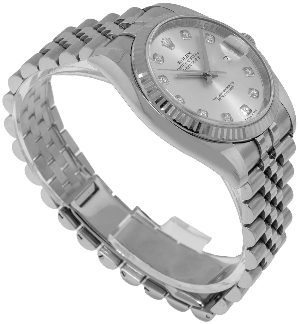 Rolex Datejust 36 116234 36mm White gold and Stainless steel and 18k white gold Silver 5