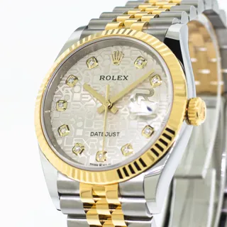 Rolex Datejust 36 126233 | Stainless steel and Yellow gold