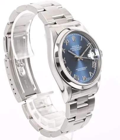 Rolex Datejust 36 16200 36mm Stainless steel Blue 2