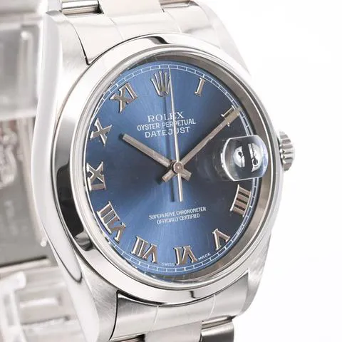 Rolex Datejust 36 16200 36mm Stainless steel Blue 3