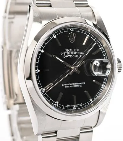 Rolex Datejust 36 16200 36mm Stainless steel Black 3