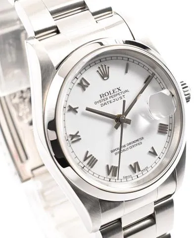 Rolex Datejust 36 16200 36mm Stainless steel White 3