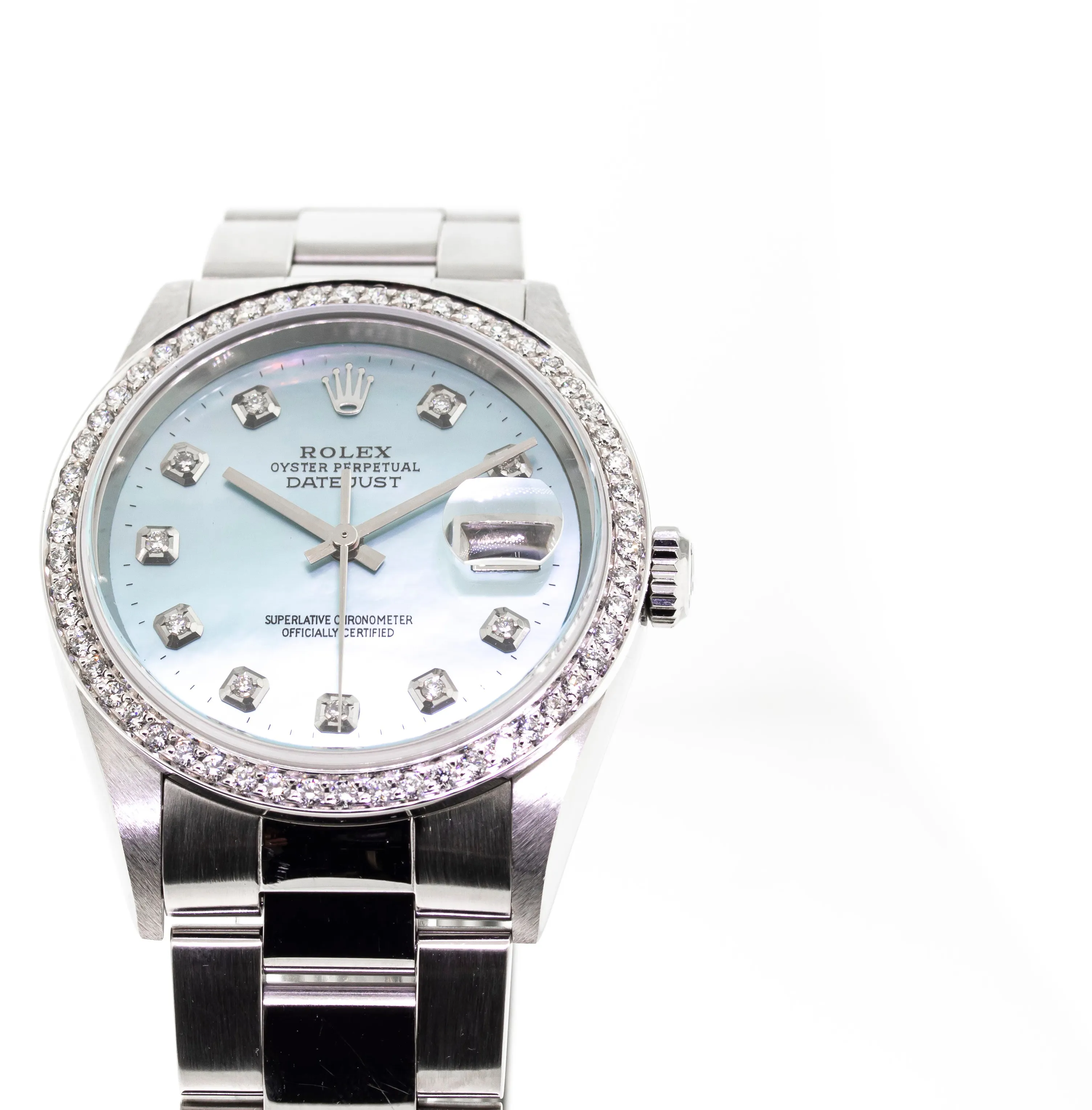 Rolex Datejust 36 16200 36mm Stainless steel Blue 4