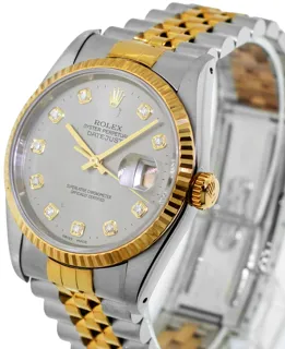 Rolex Datejust 36 16233 Stainless steel and 18k yellow gold Rhodium$Diamond