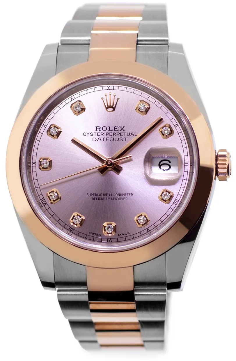 Rolex Datejust 41 126301 41mm Stainless steel Sundust Diamond Dial 2