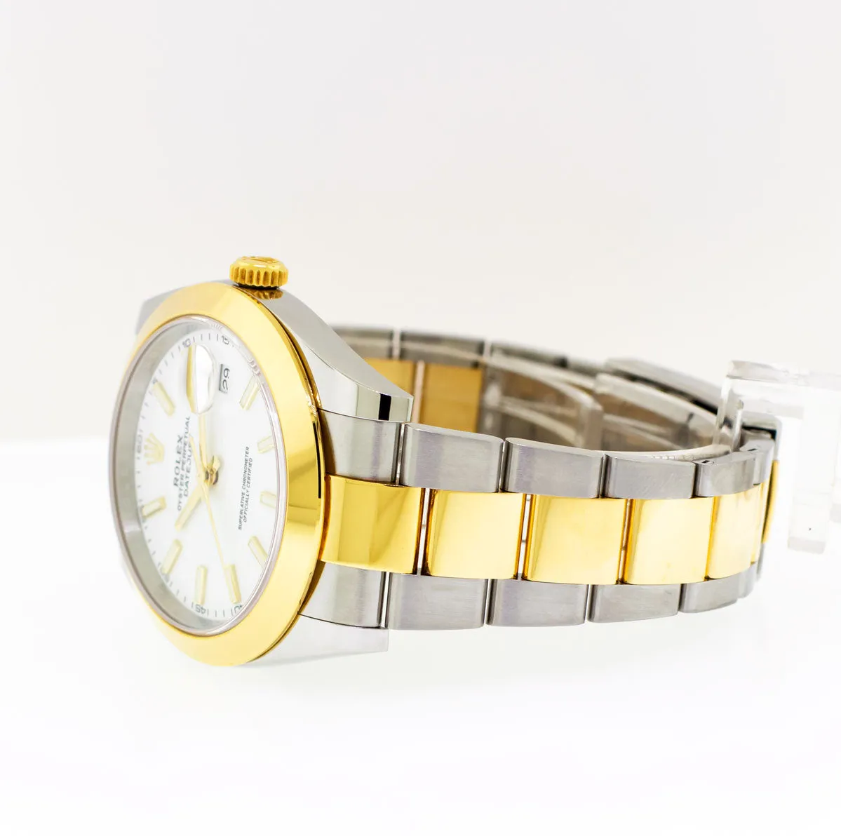 Rolex Datejust 41 126303 41mm Yellow gold and Stainless steel and 18k yellow gold White Index Dial 7