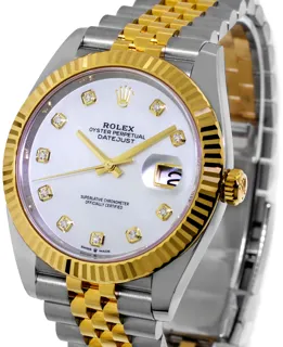 Rolex Datejust 41 126333 Stainless steel and 18k yellow gold White