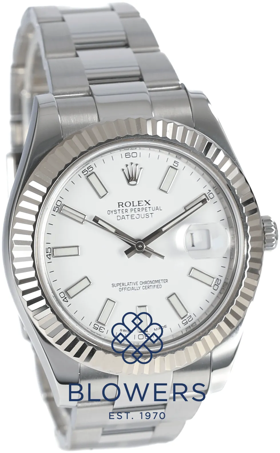 Rolex Datejust II 116334 41mm Stainless steel White 7