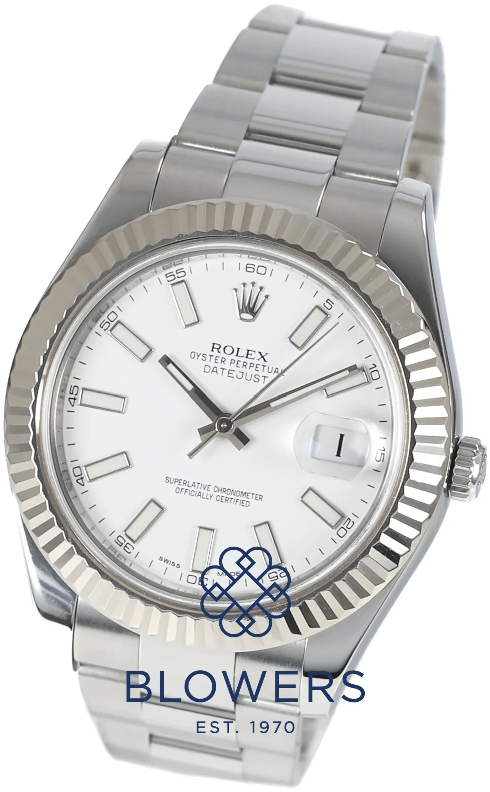 Rolex Datejust II 116334 41mm Stainless steel White 8