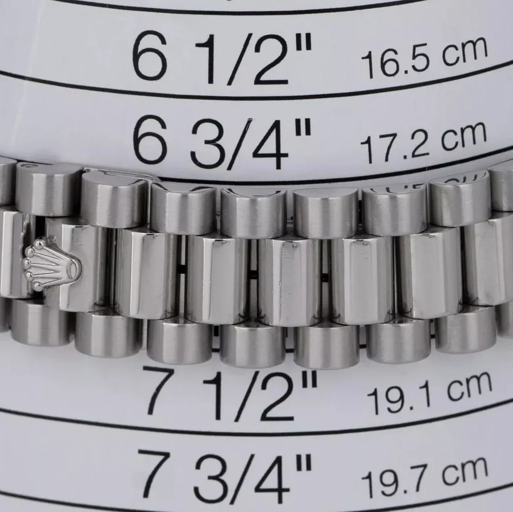 Rolex Day-Date 36 118206-0035 36mm Platinum Blue 6