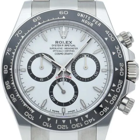 Rolex Daytona 126500LN 40mm Stainless steel White