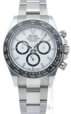 Rolex Daytona 126500LN 40mm Stainless steel White 1