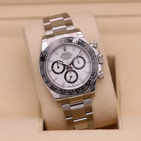 Rolex Daytona 126500LN 40mm Stainless steel White 2