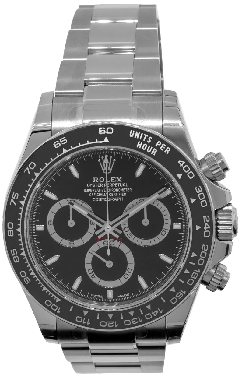 Rolex Daytona 126500LN 40mm Stainless steel Black 2