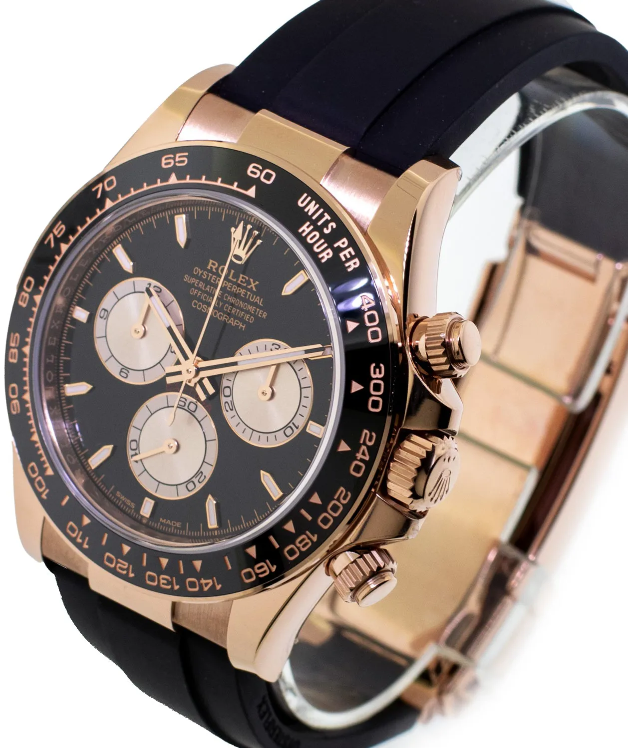 Rolex Daytona 126515 40mm Everose gold Black