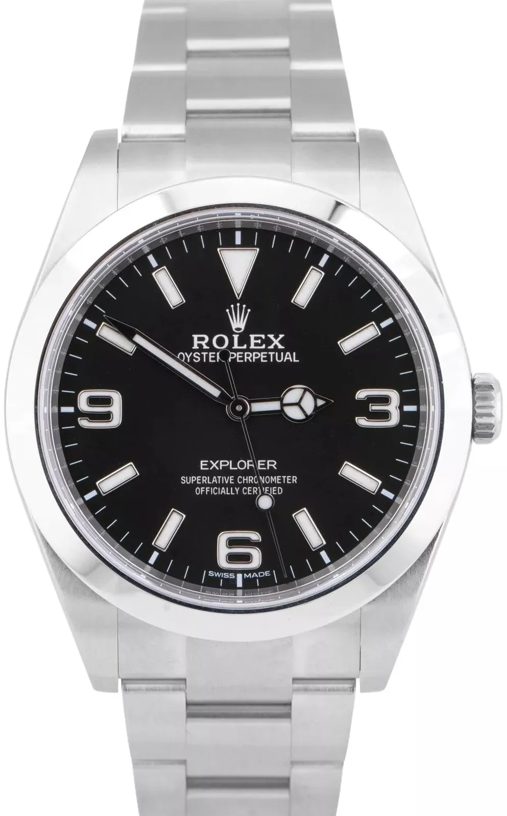 Rolex Explorer 214270-0003 39mm Stainless steel Black