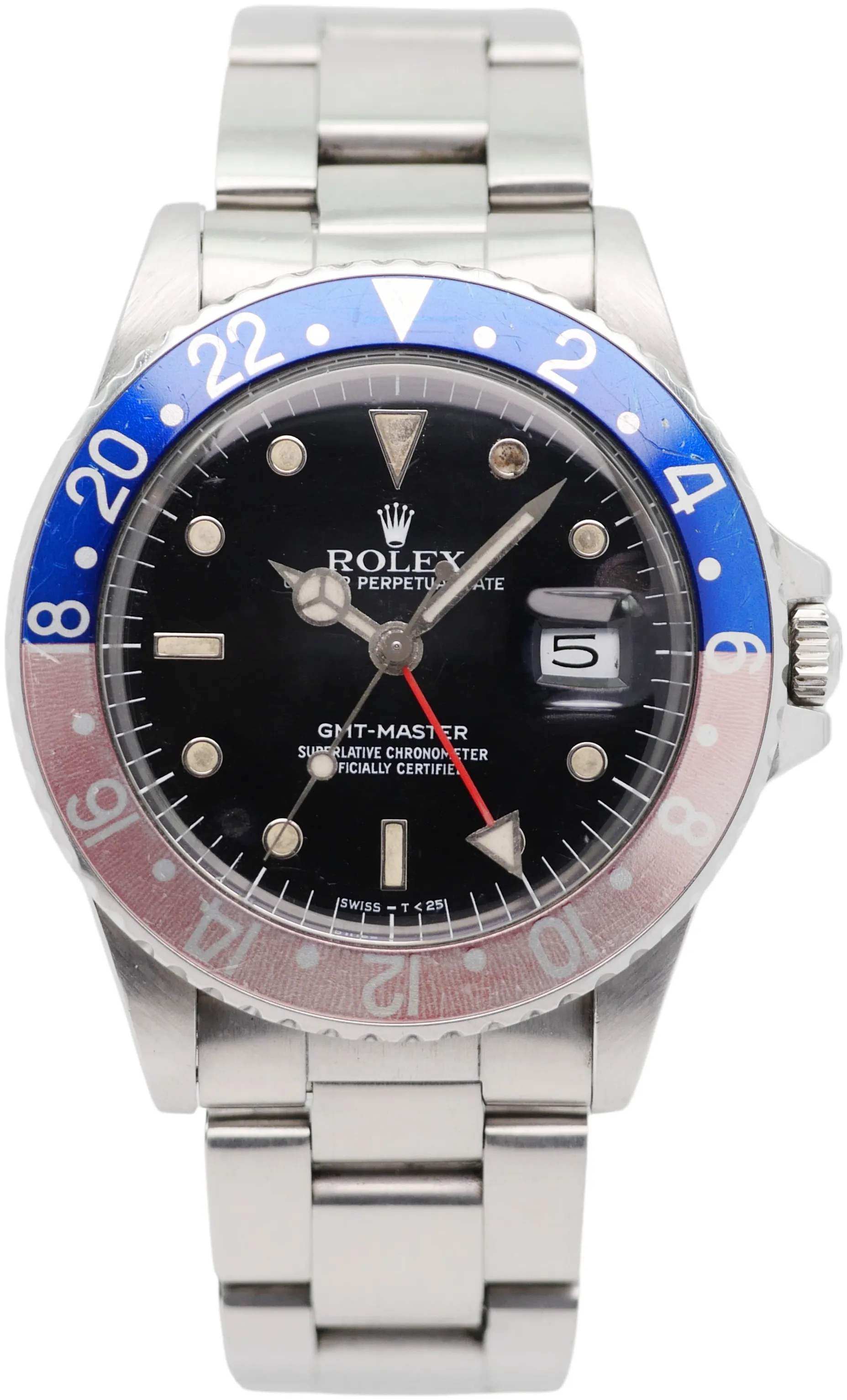 Rolex GMT-Master 16750 Stainless steel Black