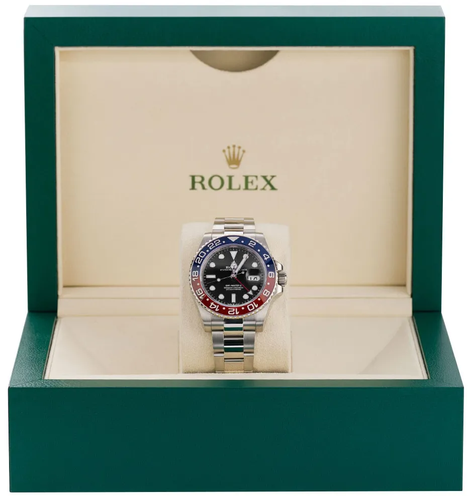 Rolex GMT-Master II 116719BLRO-0001 40mm White gold Black 4