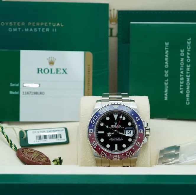 Rolex GMT-Master II 116719BLRO-0001 40mm White gold Black 7