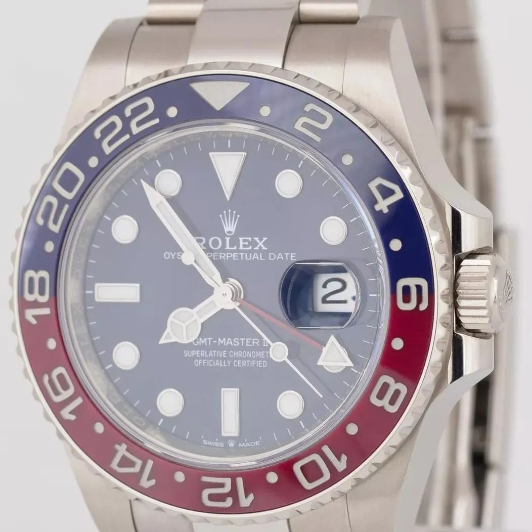 Rolex GMT-Master II 126719BLRO-0003 40mm 18k white gold Blue 1