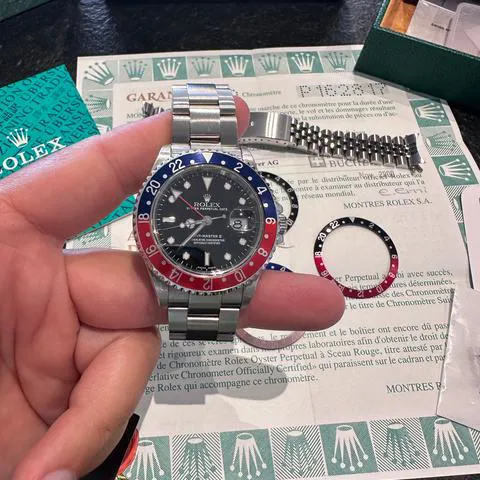 Rolex GMT-Master II 16710 40mm Stainless steel Black