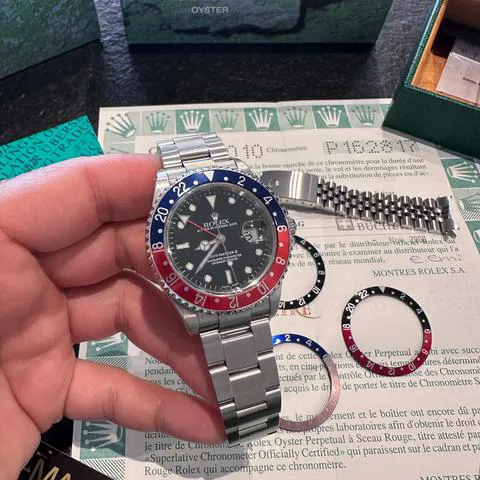 Rolex GMT-Master II 16710 40mm Stainless steel Black 1