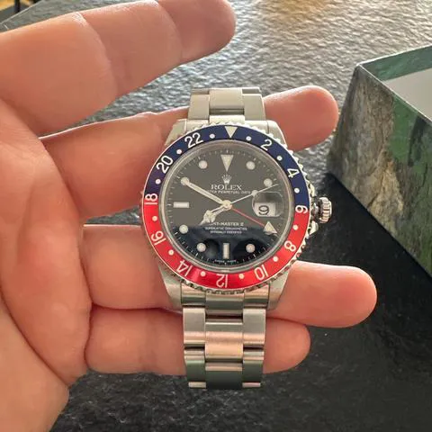 Rolex GMT-Master II 16710 40mm Stainless steel Black 10