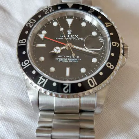 Rolex GMT-Master II 16710 40mm Stainless steel Black