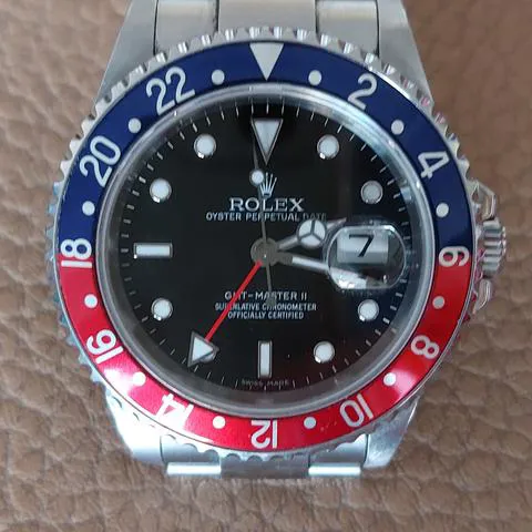 Rolex GMT-Master II 16710 40mm Stainless steel Black