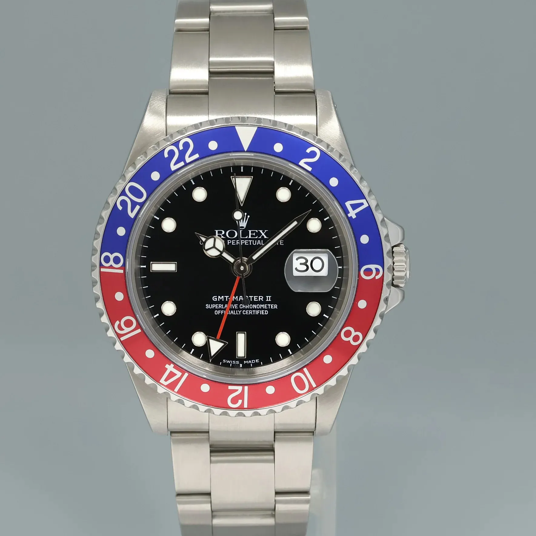 Rolex GMT-Master II 16710 40mm Stainless steel Black