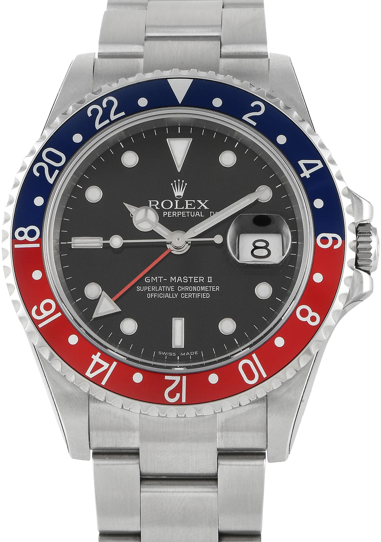 Rolex GMT-Master II 16710 40mm Stainless steel Black